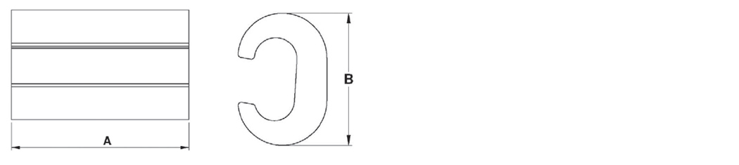 COMPRESSION ALUMINUM CONNECTOR TYPE C