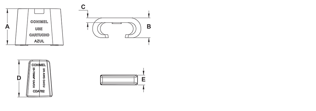 oPTIMIZED ALUMINUM WEDGE CONNECTOR 