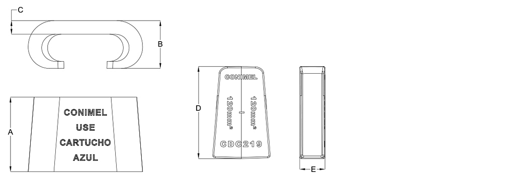 CONECTOR DERIVACIN CUA DE COBRE