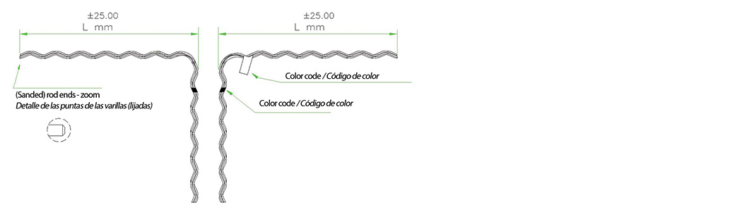 DERIVACIN T PARA CABLE DE ACERO GALVANIZADO