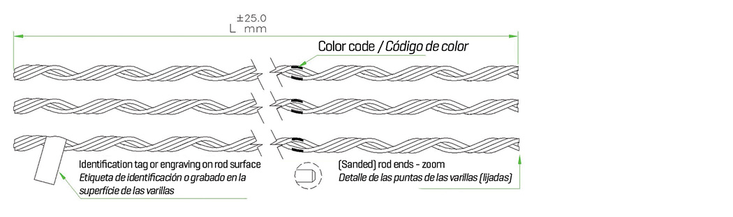 ENMIENDAS PARA CABLE DE ACERO GALVANIZADO (EPCA)