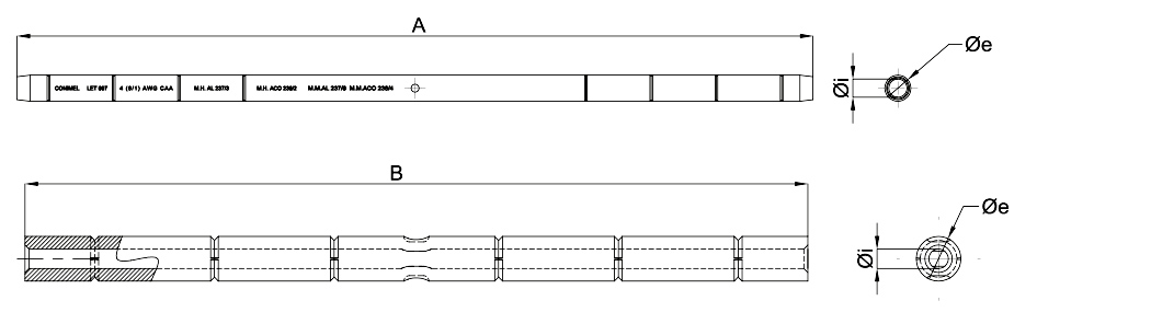 ALUMINUM COMPRESSION sleeve