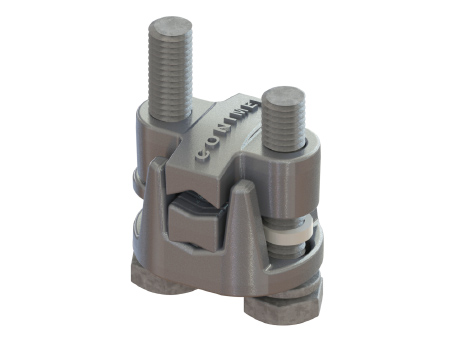 CONECTOR TIPO V BIMETLICO em bronze estanhado